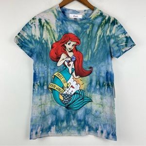 Disney size Small Women’s The Little Mermaid Ariel Tie Dye T-shirt
